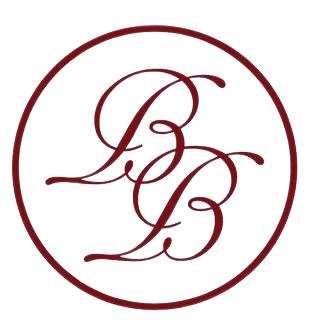 Organisation logo (maroon BB monogram)