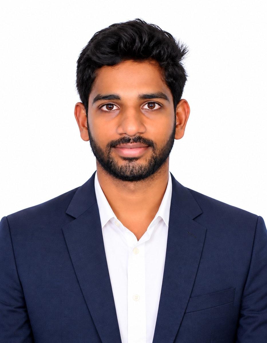 Portrait of Yadlapalli Rohit Anil, Full Stack Engineer at Ai MarkVent
